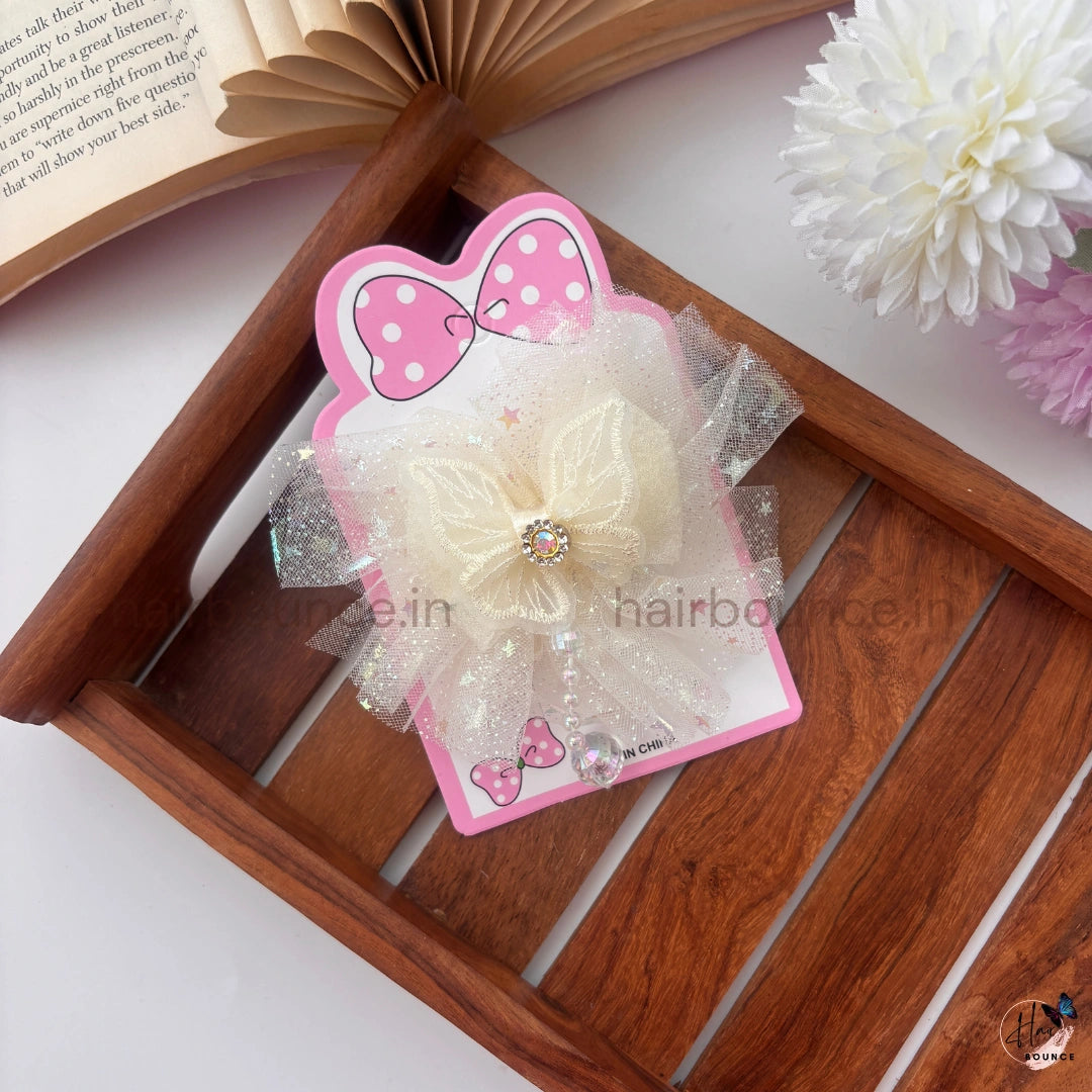 Butterfly Stardust Alligator Clip