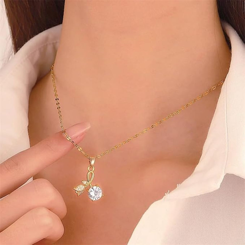 Bud Stone Necklace