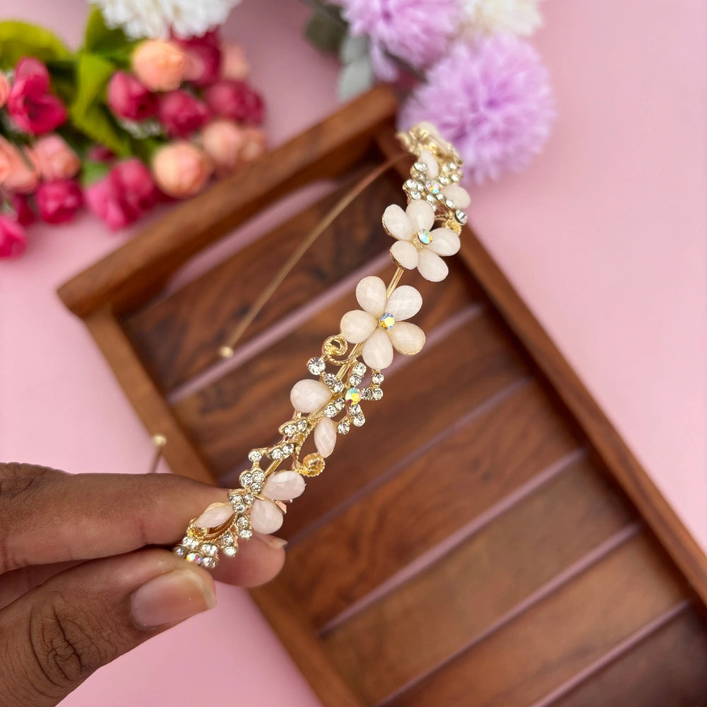 Metallic Petal Spark Headband