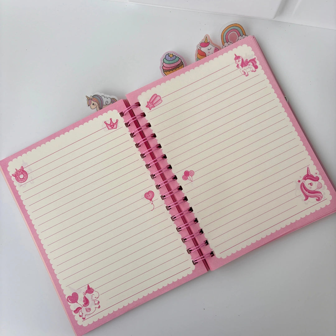 Magical Kids Character Diaries – Unicorn & Cartoon Collection