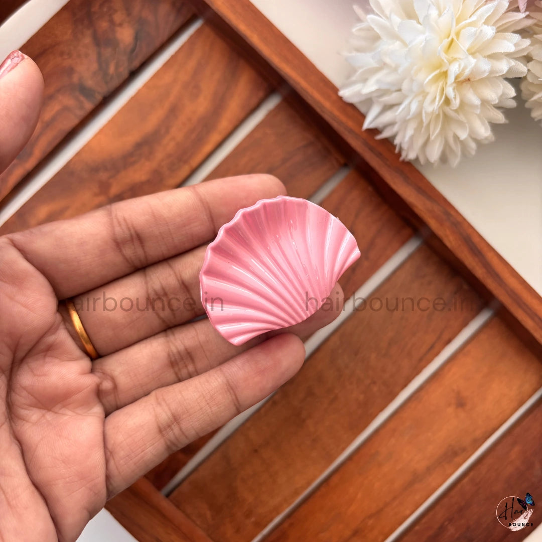Pastel Seashell Hair Claw – Small