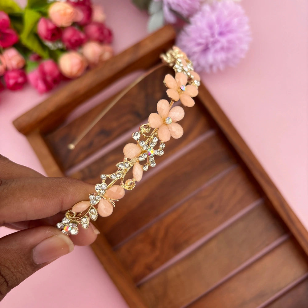 Metallic Petal Spark Headband