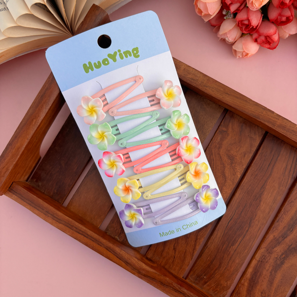 Playful Tic Tac Hair Clip - Set 0f 10
