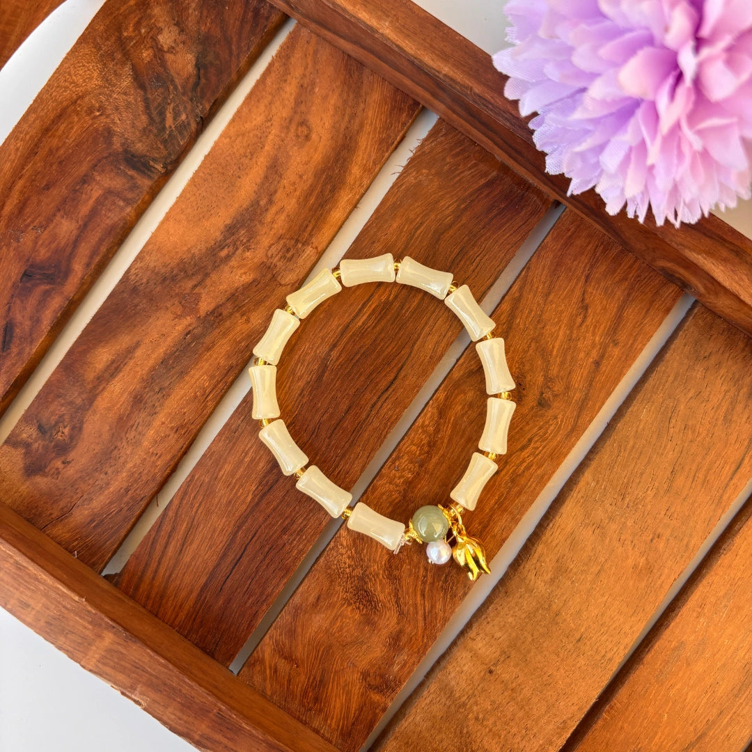 Charm Bloom Bead Bracelet