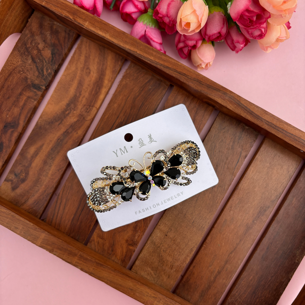 Colourful Butterfly Center Clip