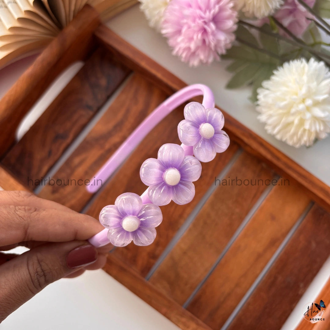 Daisy Pearl Floral Headband