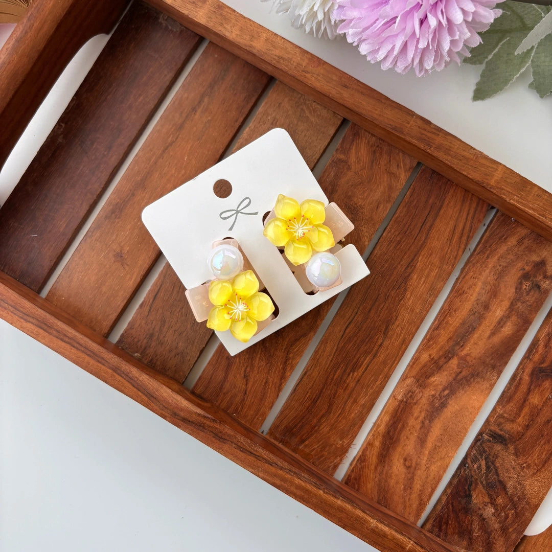 Dreamy Bloom Hair Claw – Pack of 2