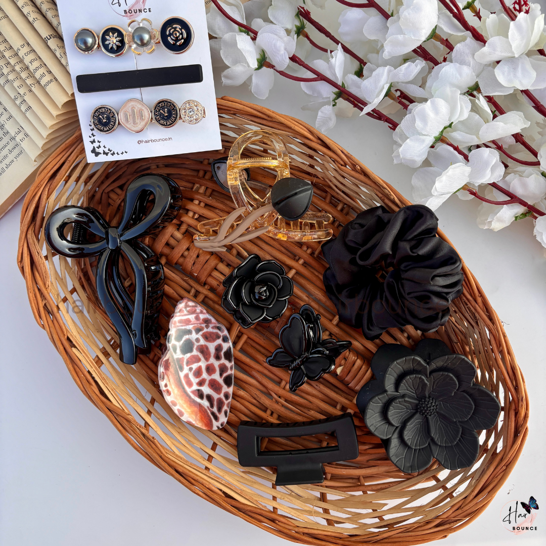 Midnight Charm Hair Accessories Hamper