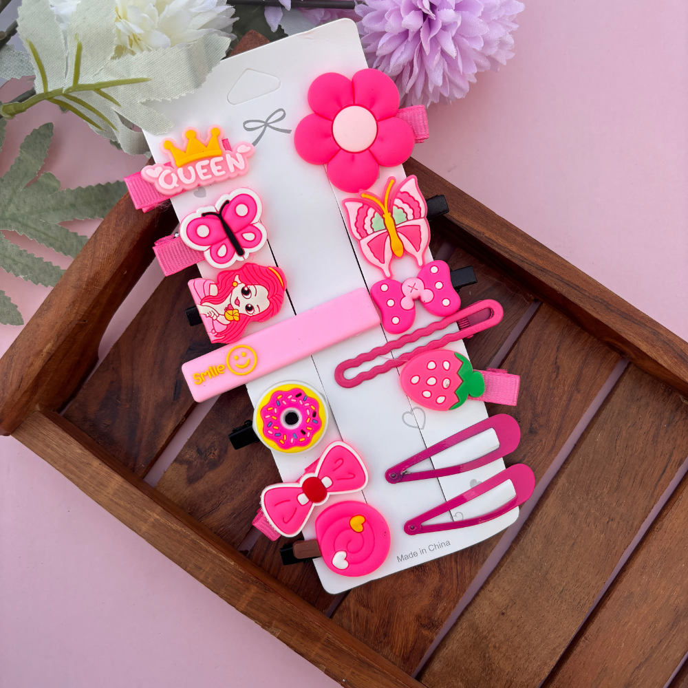 Whimsy Clips – Set of 14