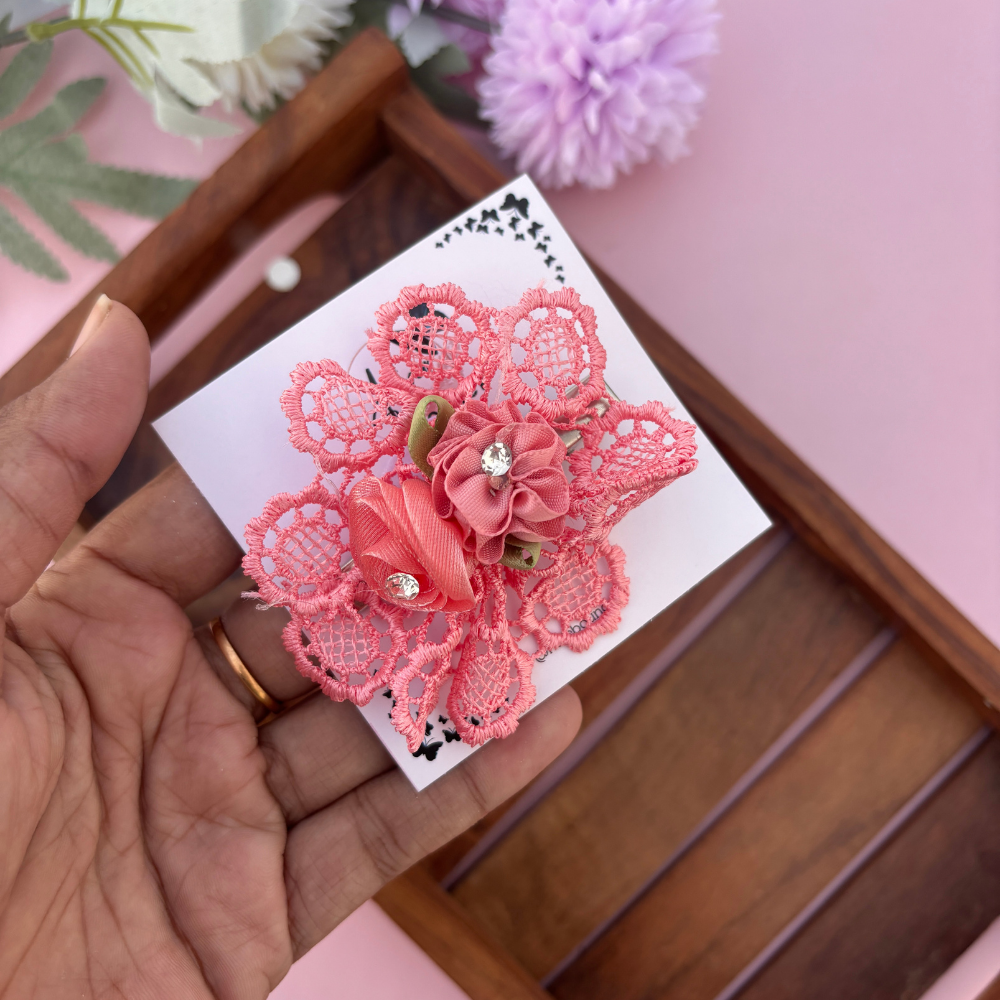 Rosy Snap Alligator Clip