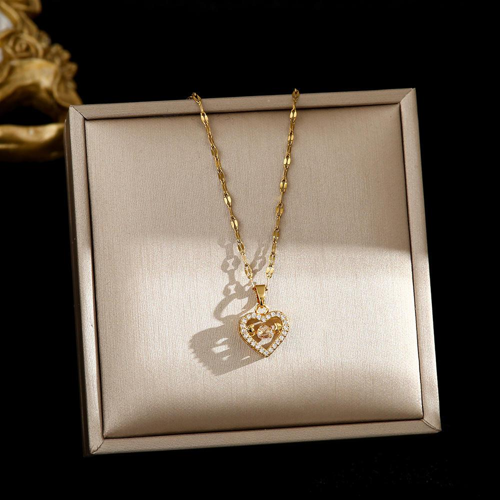 Stoned Heart Pendant