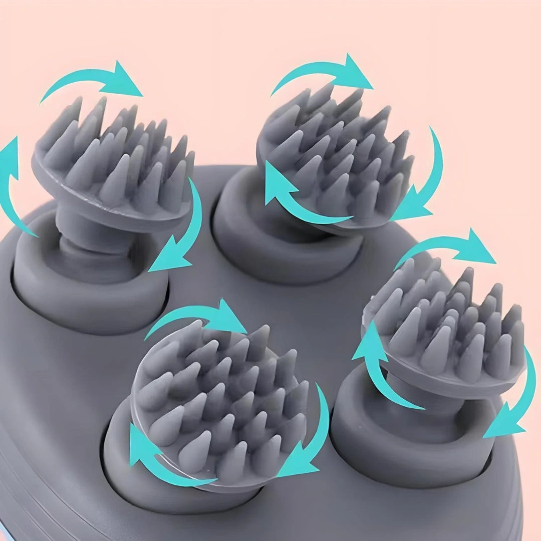 Electric Scalp Head Massager – Portable Stress Relief