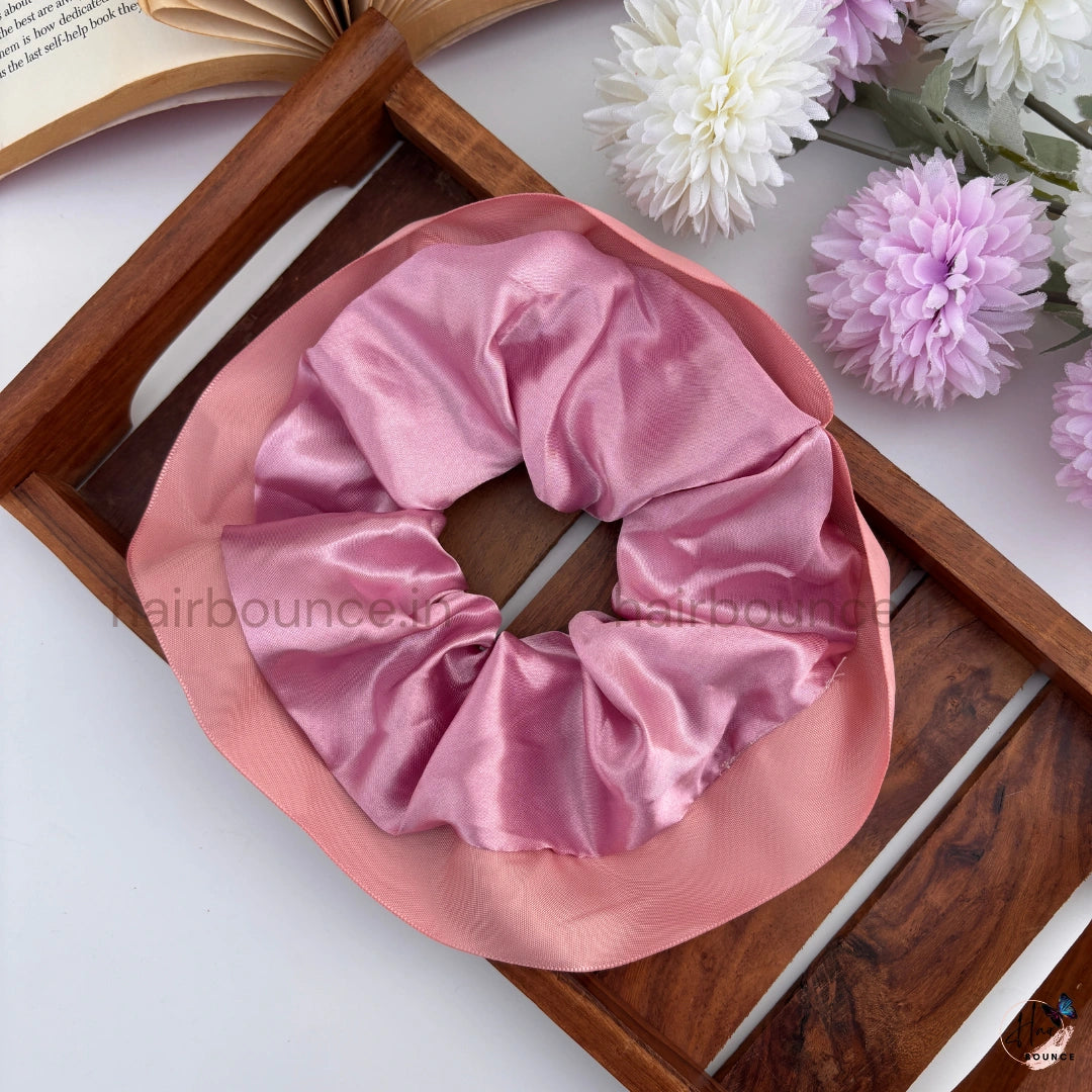 Luxe Satin Oversized Scrunchie – Large