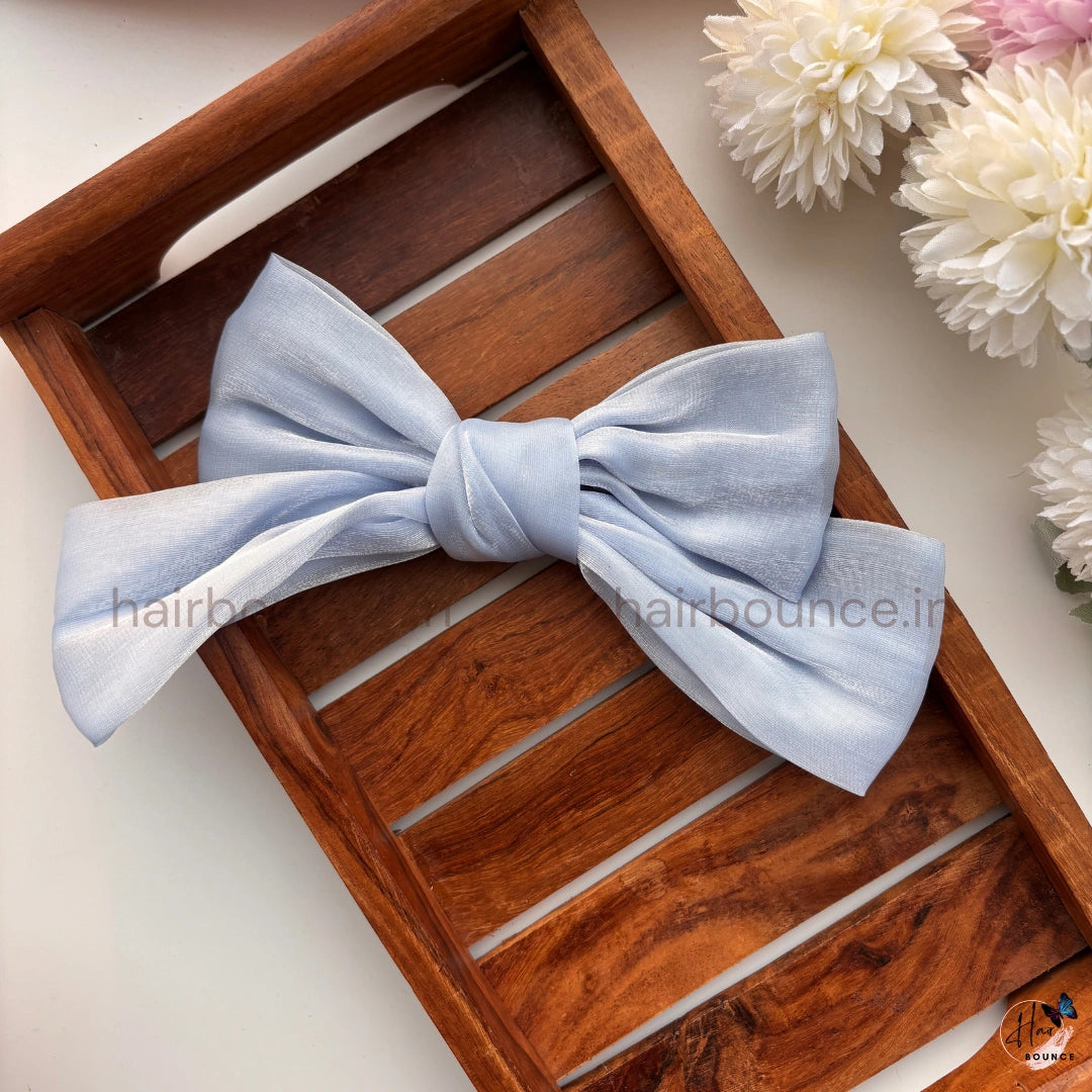 Classic Organza Bow Hair Clip