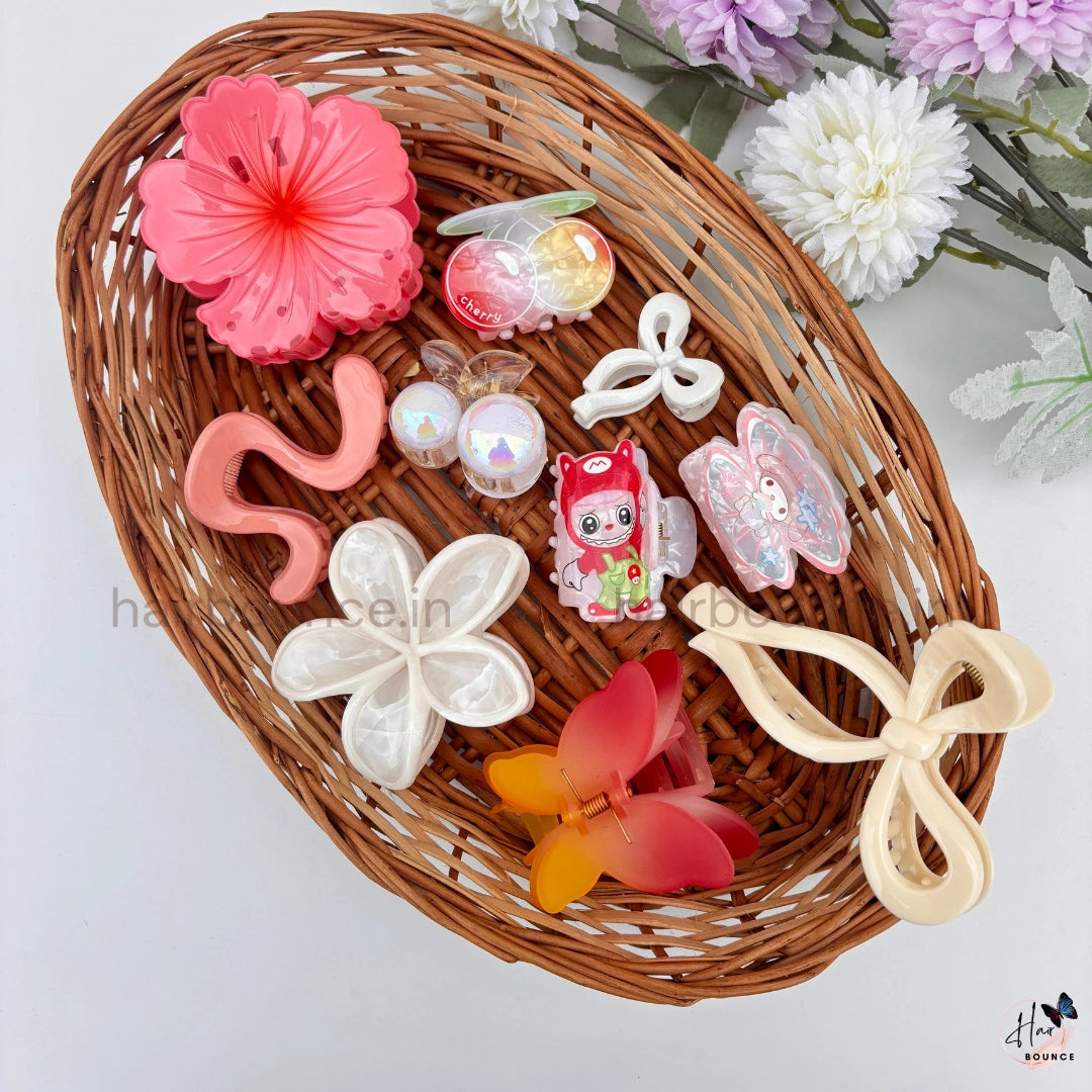 Cherry Blossom Hair Accessory Hamper