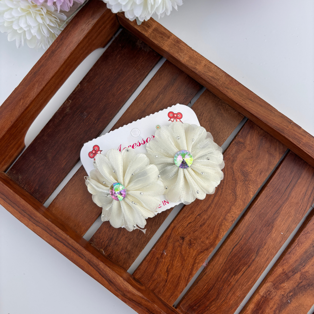 Twin Bloom Alligator Clips