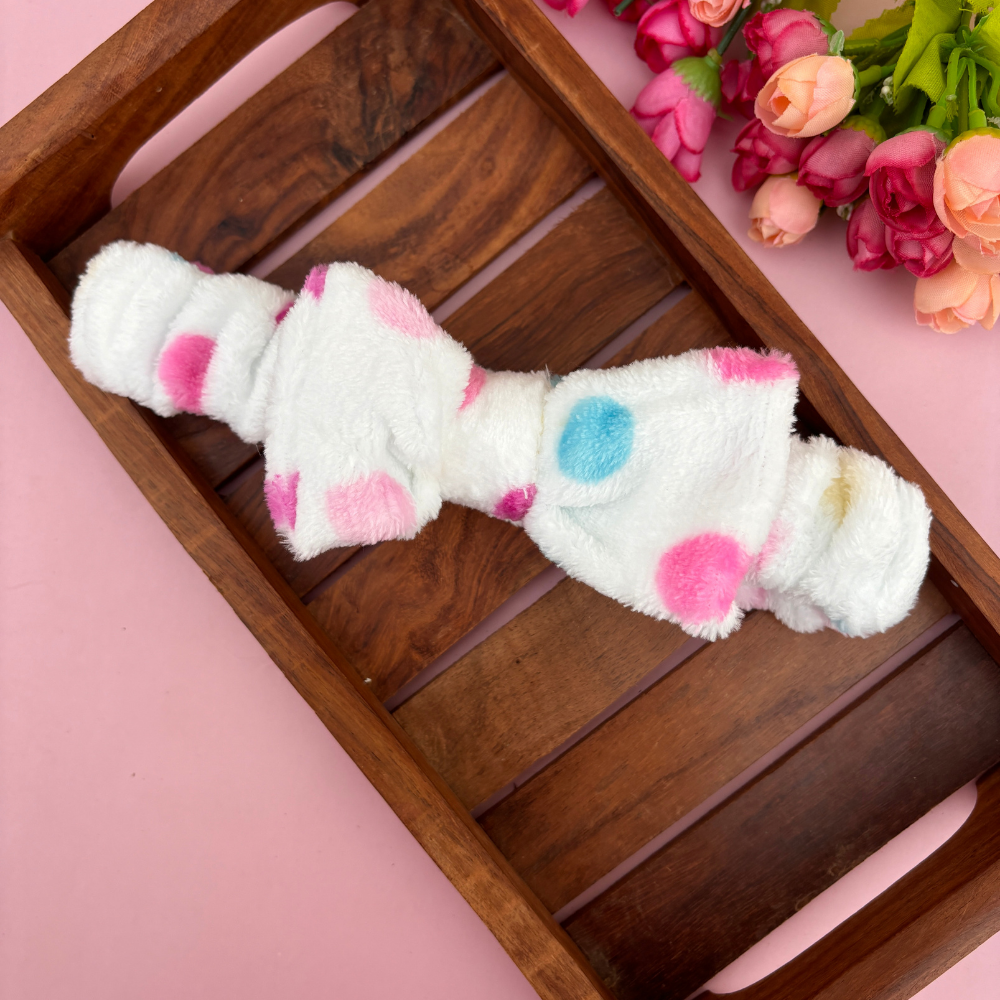 Dotted Facial Headband
