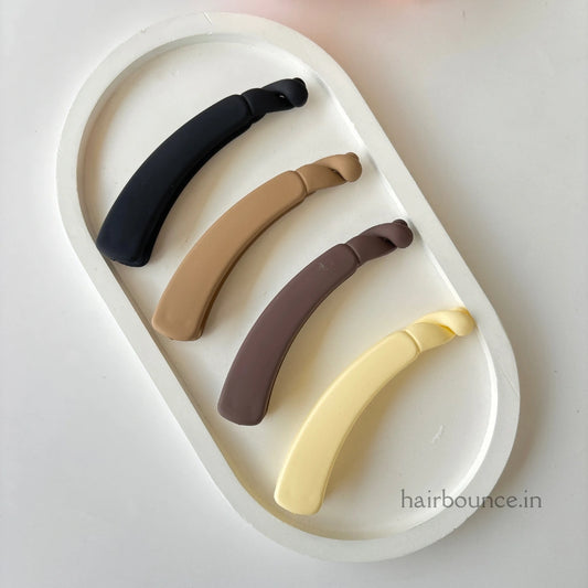 Smooth Finish Banana Clip - Medium