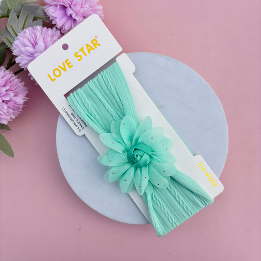Rosebud Bloom New Born Headband