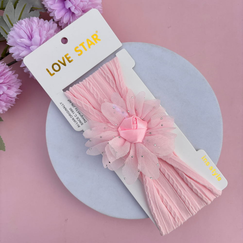 Rosebud Bloom New Born Headband