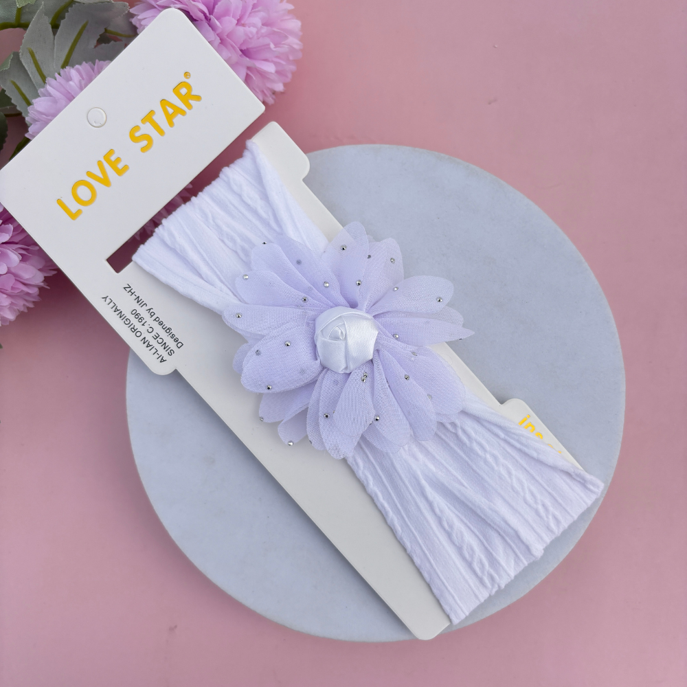 Rosebud Bloom New Born Headband