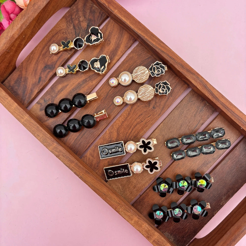 Black Beauty Clip Set