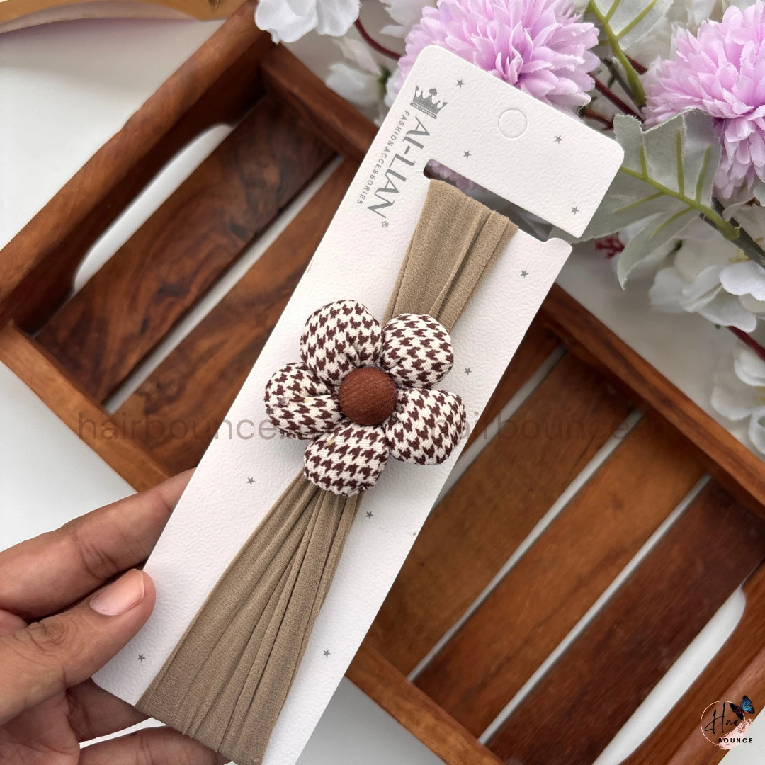 Cozy Bloom Newborn Baby Nylon Headband