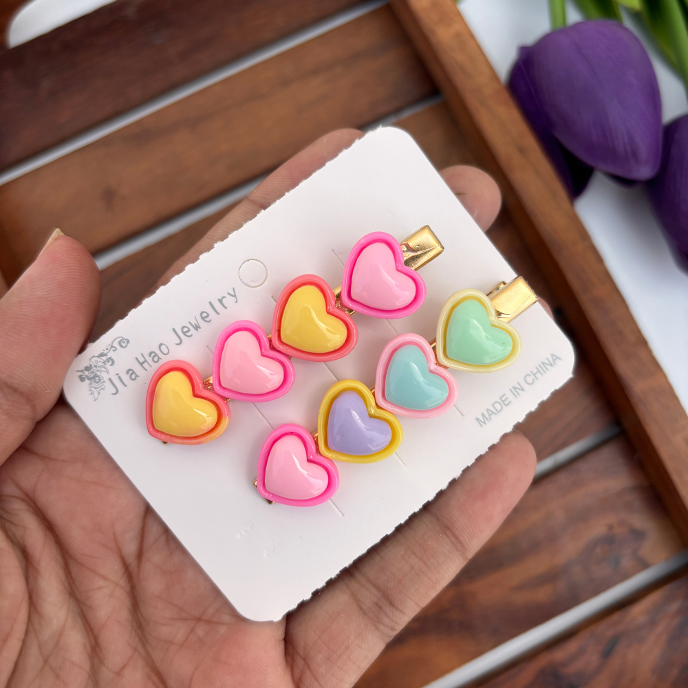Candy Heart Hair Clip