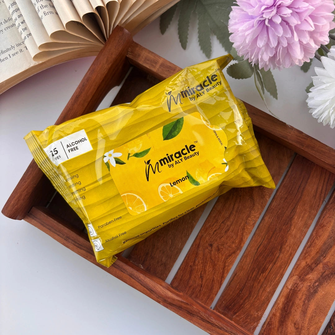 Miracle Wet Face Wipes – 25 Sheets