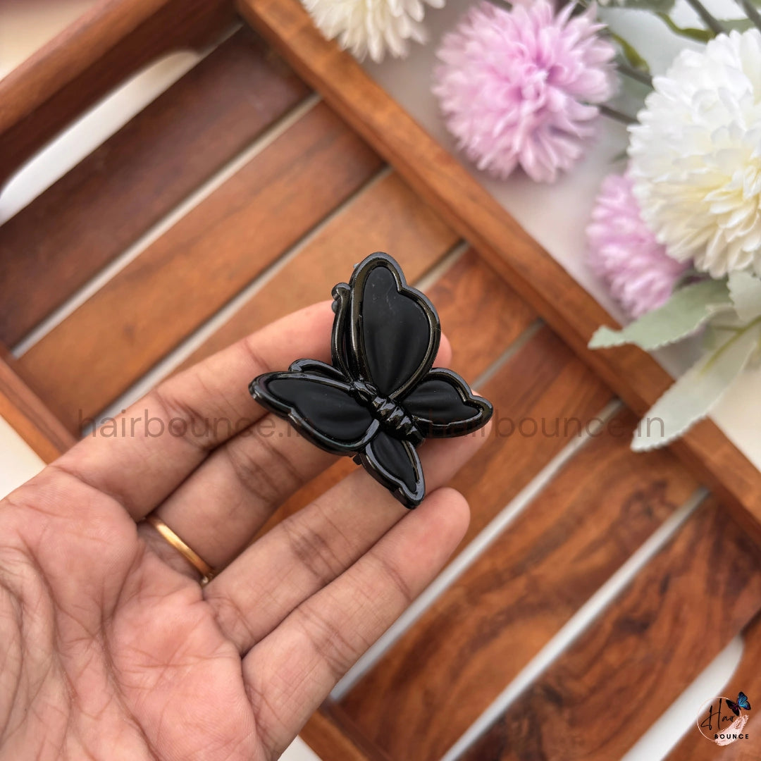 Flutter Charm Butterfly Hair Claw – Small