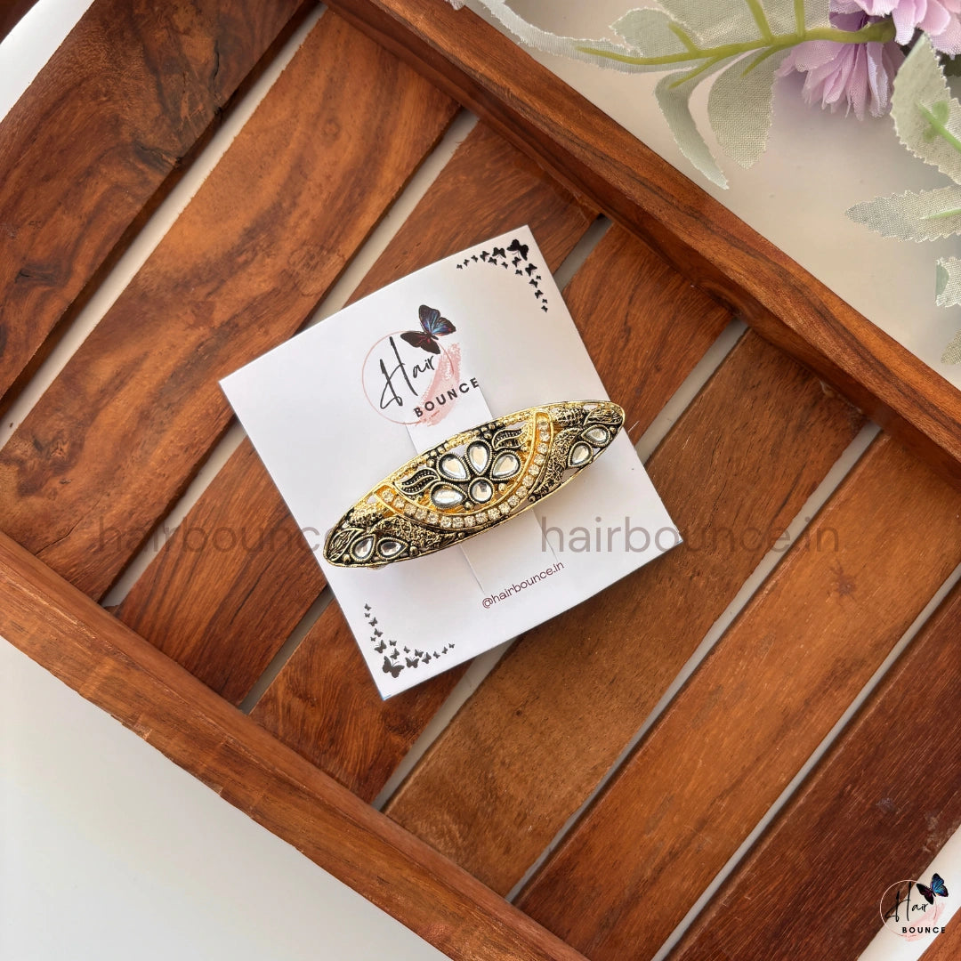 Antique Royale Embellished Barrette