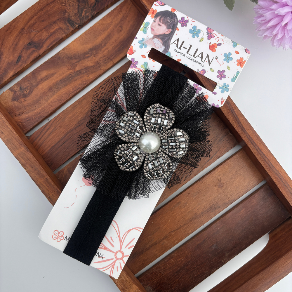 Ivory Sparkle New Born Headband