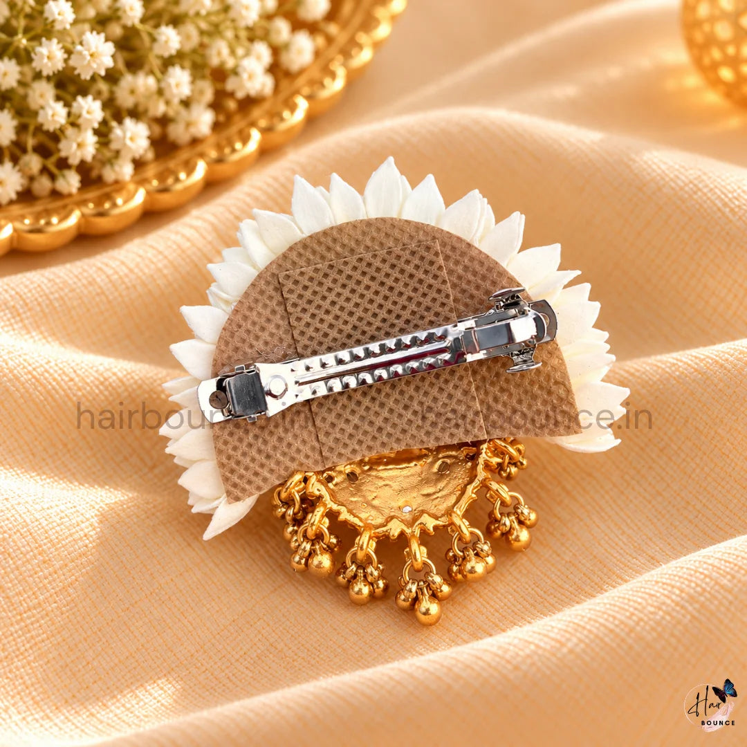 Iruvachi Lakshmi Temple Hair Clip
