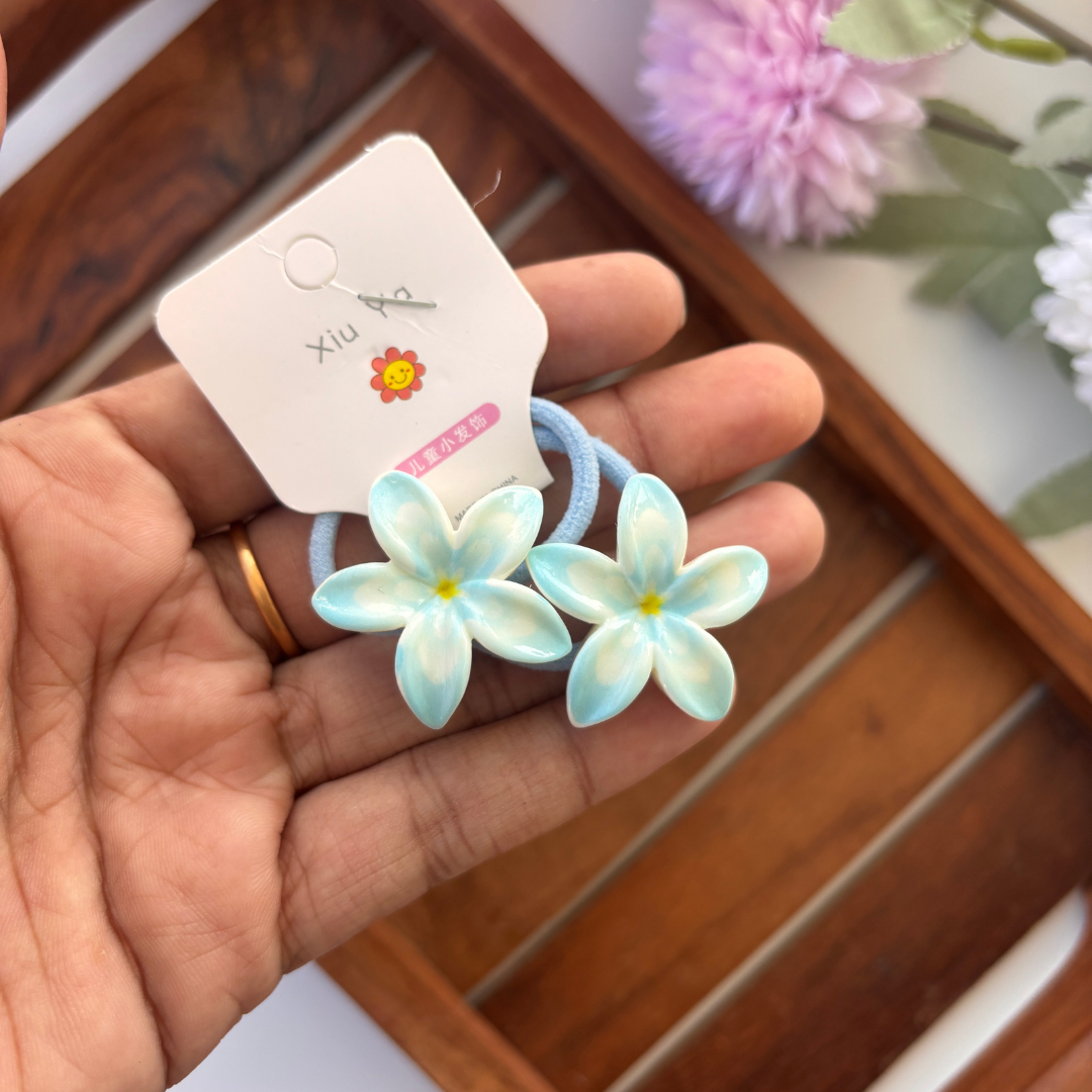 Pastel Blossom Hair Tie