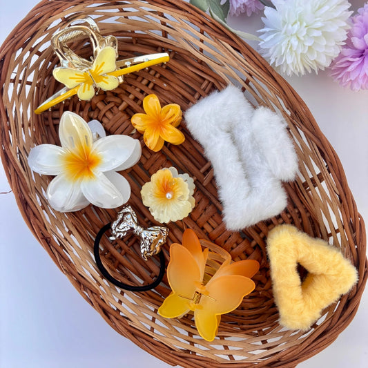 ☀️ Golden Bloom Hair Accessory Hamper ☀️