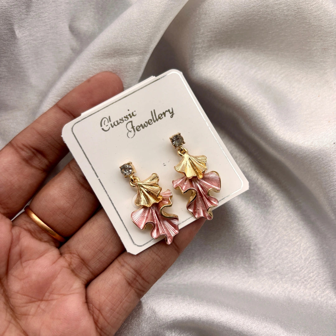 Petal Cascade Drop Earrings