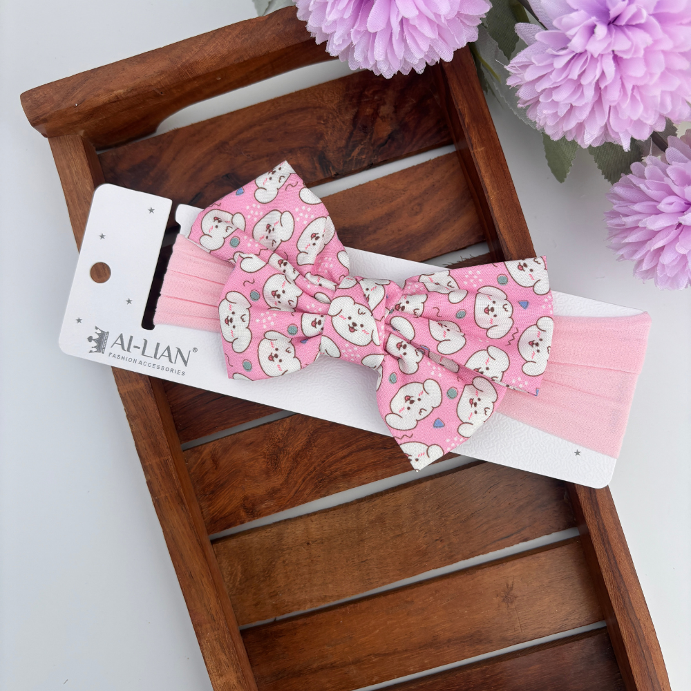 Puppy Printed  New Born Headband