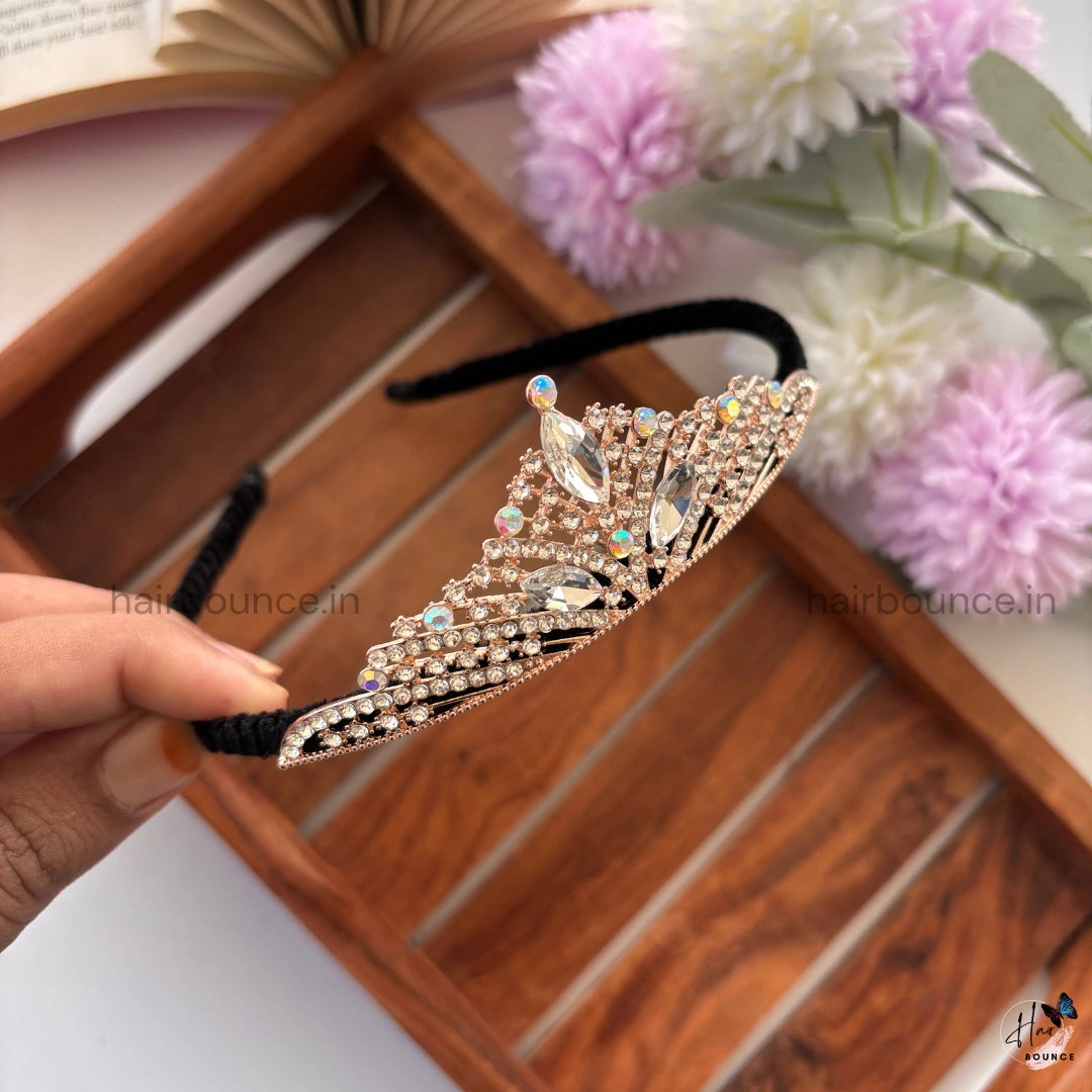 Royal Crystal Tiara Headband
