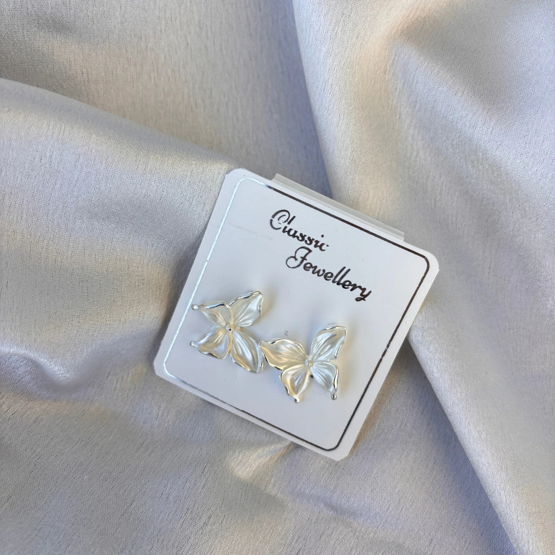 Enamel Butterfly Earrings