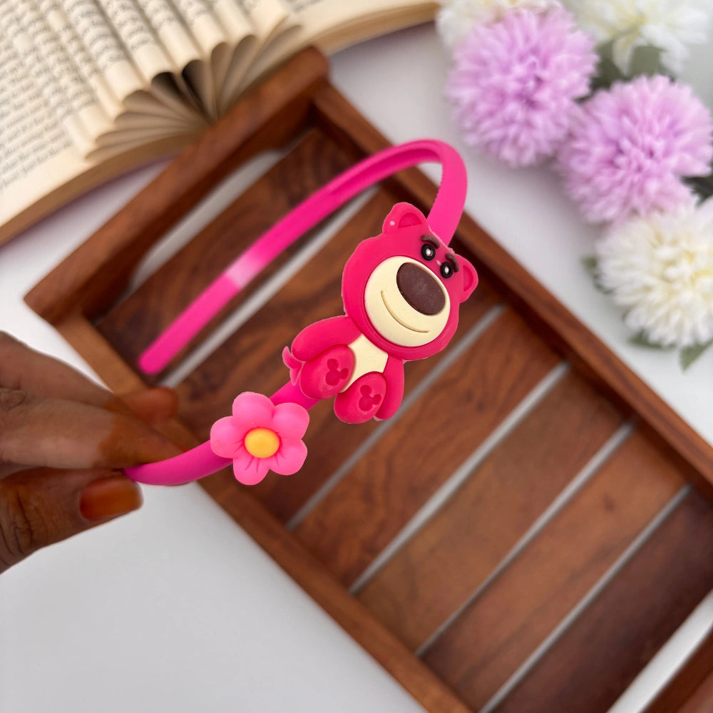 Teddy Flower Headband