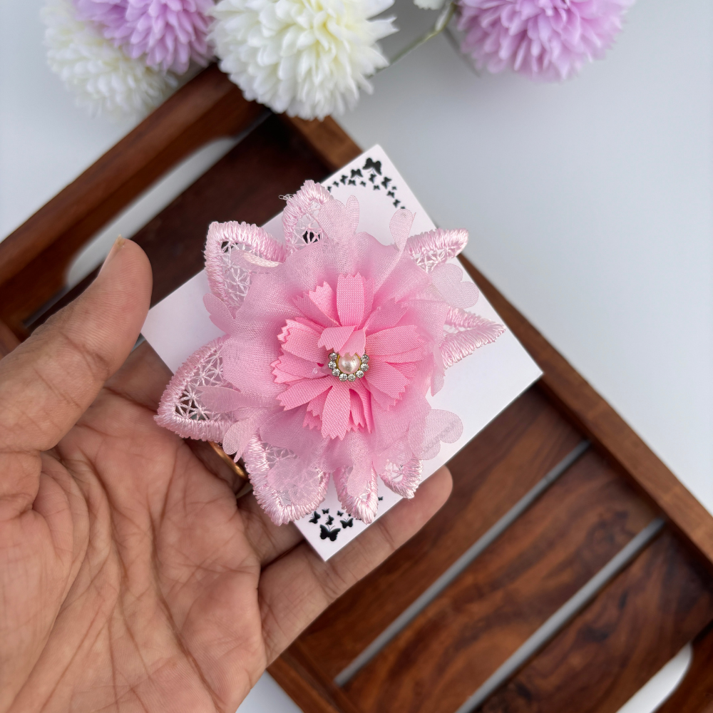 Royal Lace Flower Clip