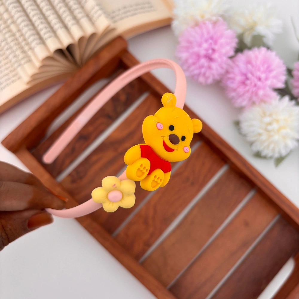 Teddy Flower Headband