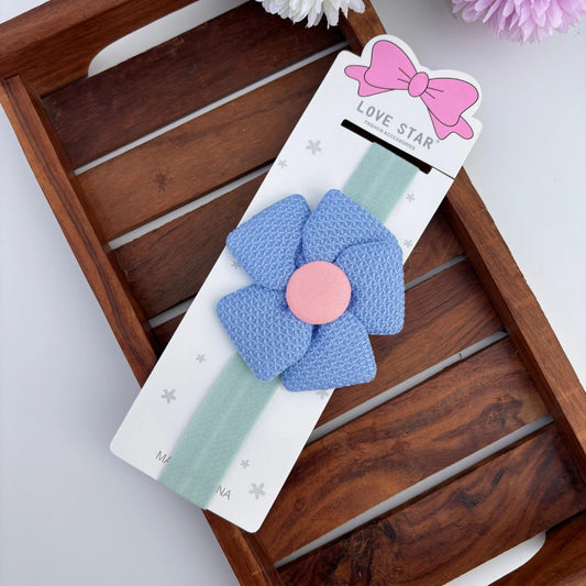 Five Petal Flower Newborn Headband