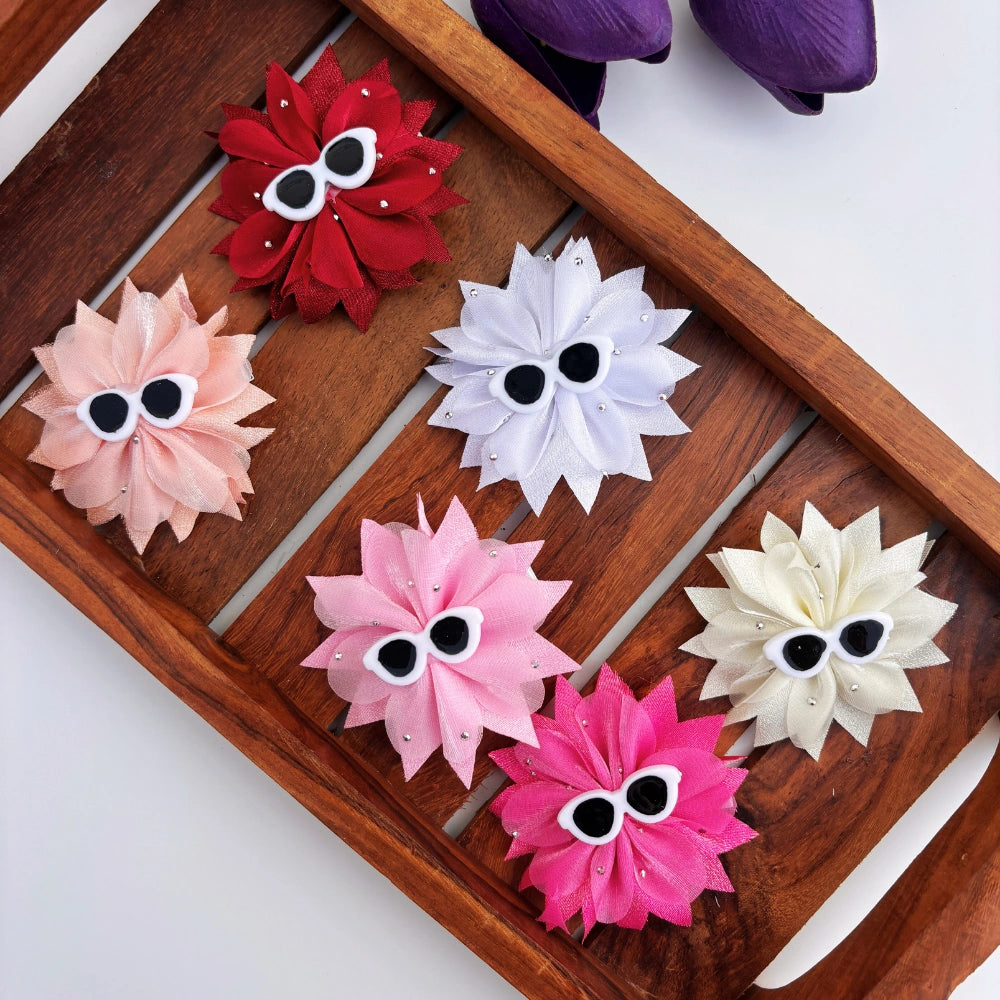 Cool Shades Flower Clip Set