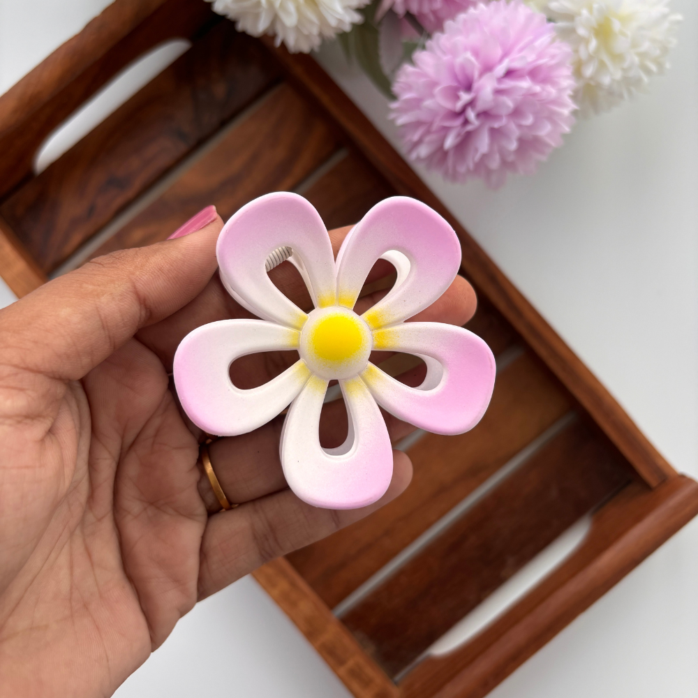 Sunrise Blossom Hair Claw - Large