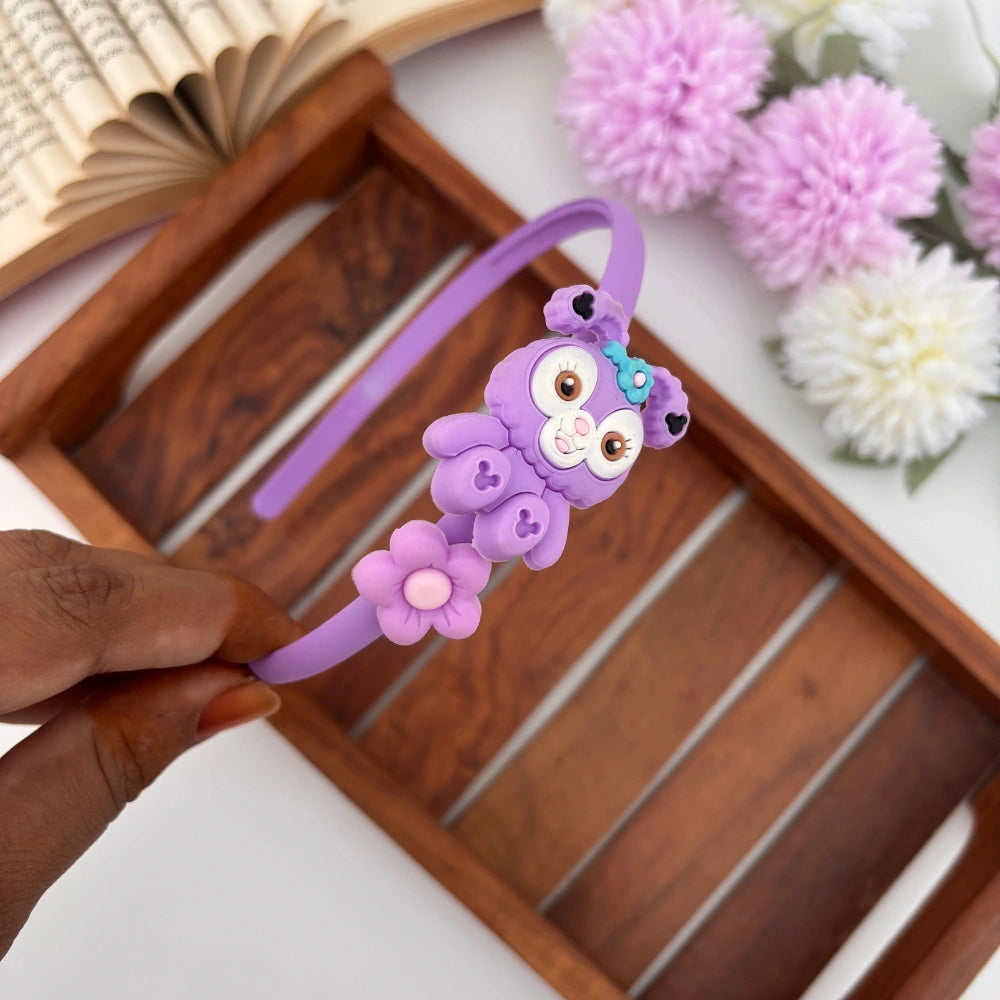 Teddy Flower Headband