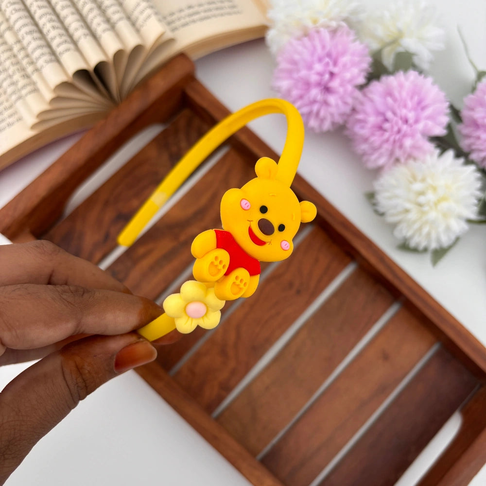 Teddy Flower Headband