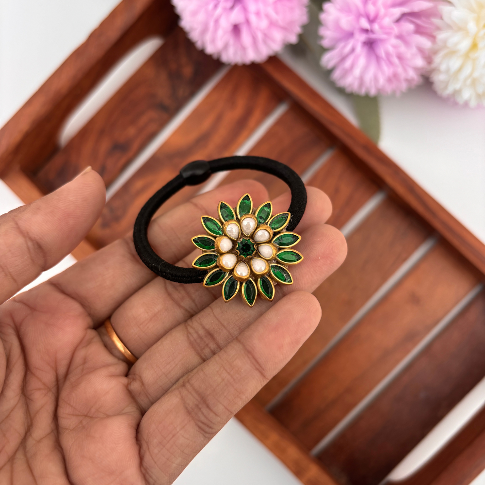 Green Glory Hair Tie