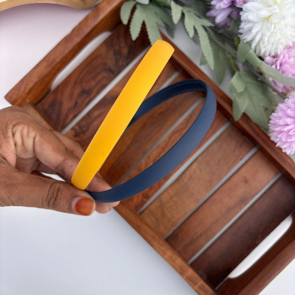 Smooth Finish Headband - Set of 2 (Assorted Colours)