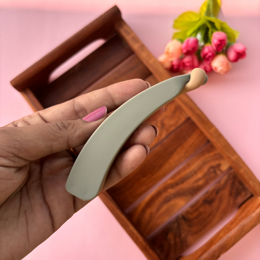 Dual Colour Smooth Curve Banana Clip